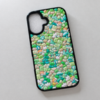 Cute Green Kawaii Stickers for Phone Cases – Adorable DIY Decorative Decals