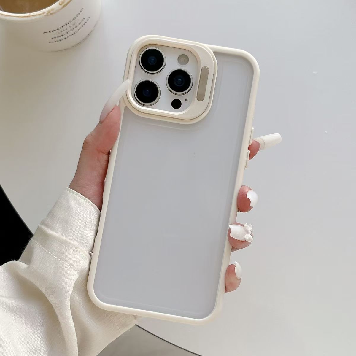 Cooling iPhone Case – Soft-Touch Shockproof Case with Side Cooling Design for iPhone 17 Pro Max / 17 Pro / 16 / 15 / 14