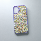 Kawaii Yellow Soft Sticker Decoden Phone Case, Handmade Cover Compatible with iPhone