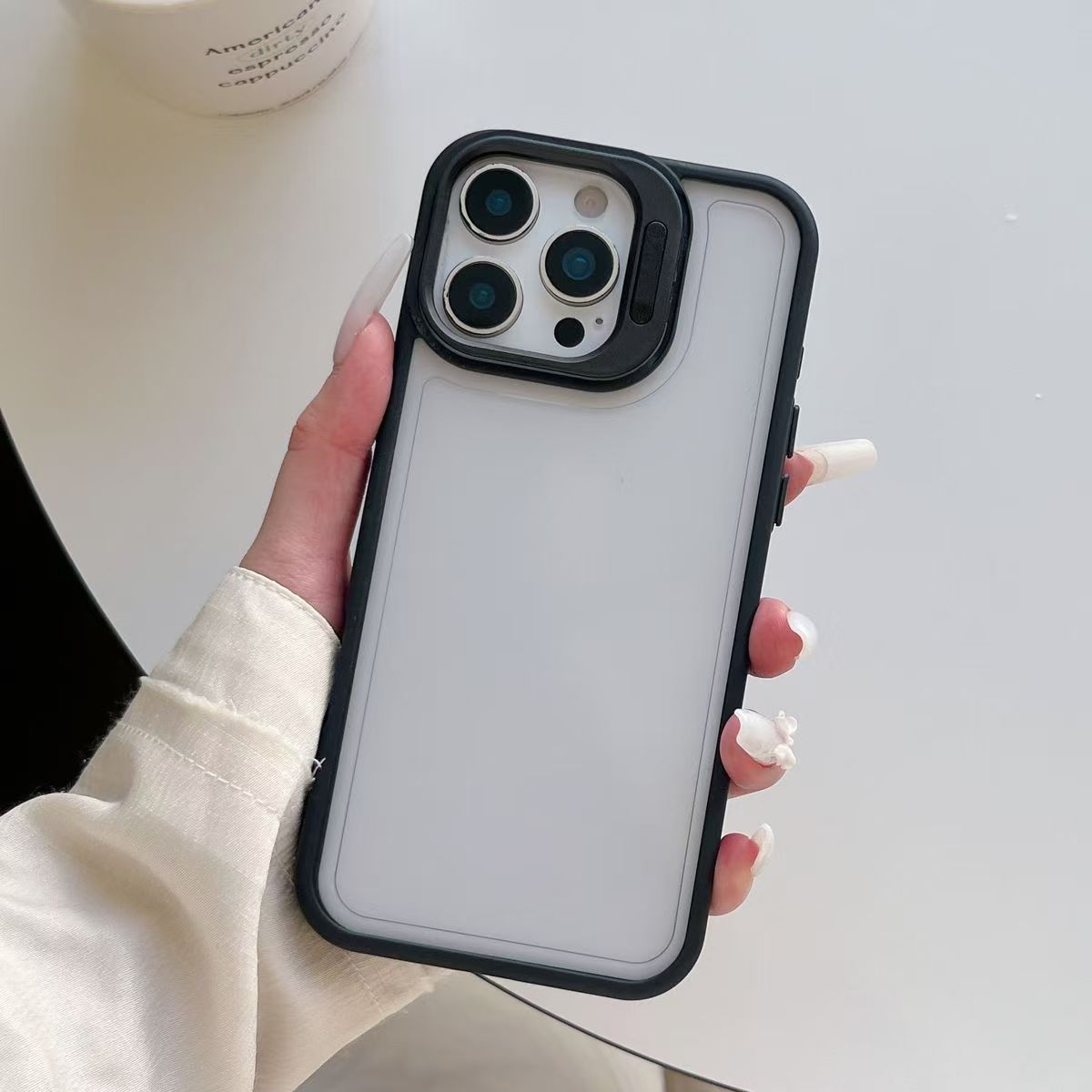 Cooling iPhone Case – Soft-Touch Shockproof Case with Side Cooling Design for iPhone 17 Pro Max / 17 Pro / 16 / 15 / 14