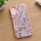 Load image into Gallery viewer, Cute Kawaii Pink Custom Phone Case – Personalized DIY Protective Case for iPhone(puppy)