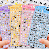 Load image into Gallery viewer, Cute 3D Cat Puffy Stickers – Korean-Style Cartoon Animal Stickers for Kids, Phone Cases &amp; DIY Decoration