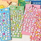 Load image into Gallery viewer, Cute 3D Animal Puffy Stickers – Kawaii Cartoon Cat Stickers for Journals, Phone Cases &amp; DIY Crafts