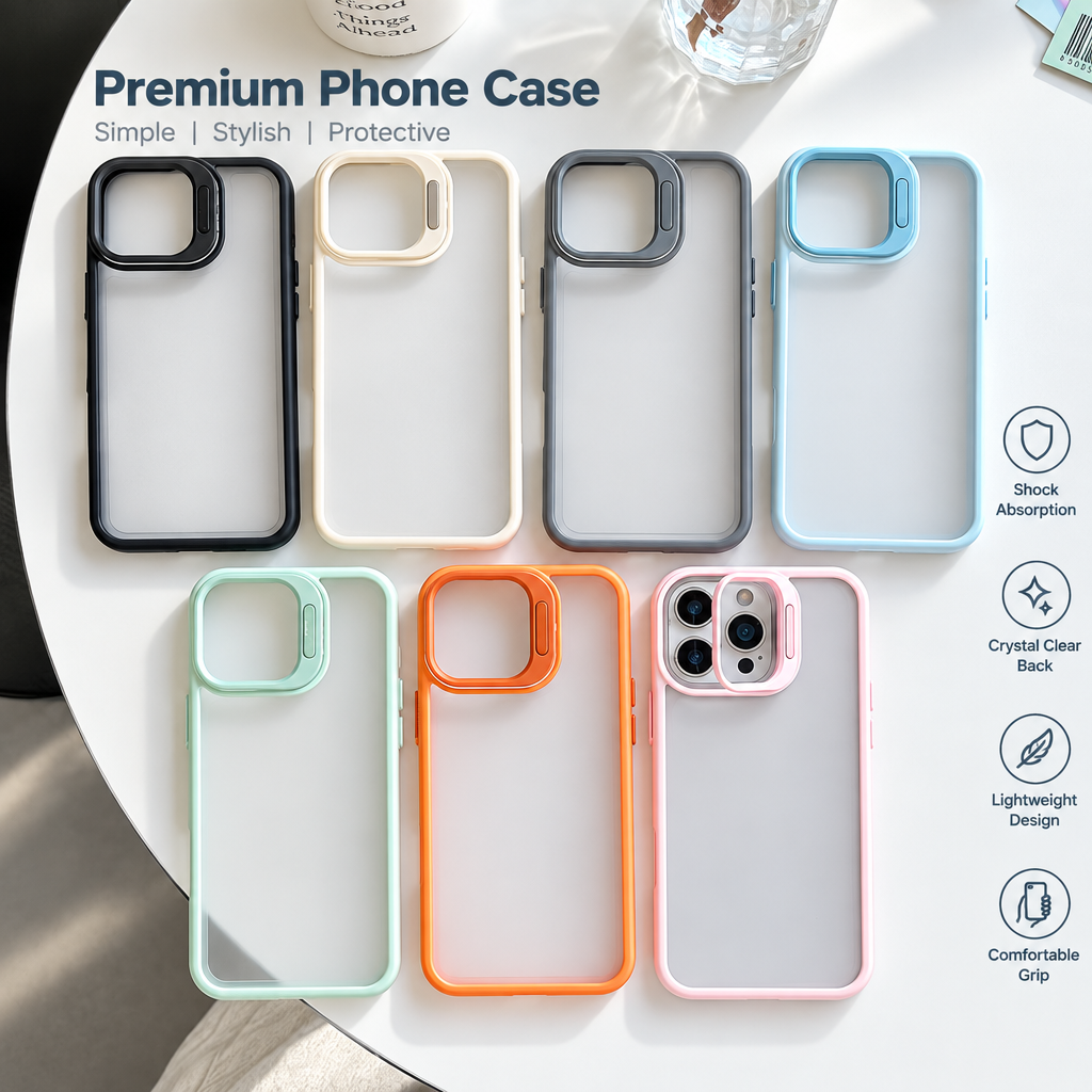 Cooling iPhone Case – Soft-Touch Shockproof Case with Side Cooling Design for iPhone 17 Pro Max / 17 Pro / 16 / 15 / 14