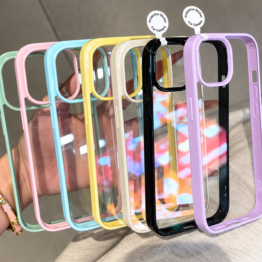 Minimalist Cute iPhone Case – Instagram Style Soft Case for All iPhone Models