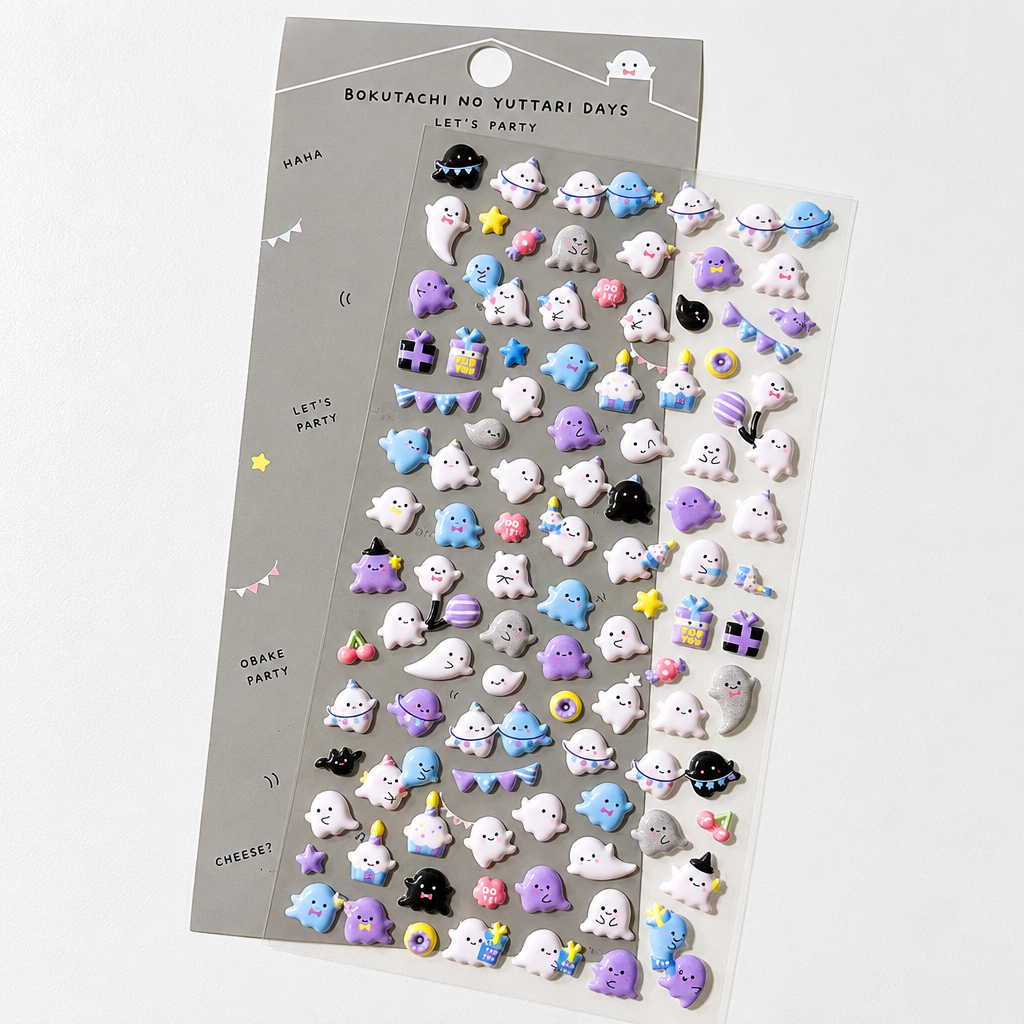 3D Cute Animal Puffy Stickers – Kawaii Foam Stickers for Phone Cases, Journals & DIY Crafts
