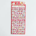 3D Puffy Animal Stickers for Kids & Girls, Kawaii Heart Stickers for Journals, Water Bottles & DIY Crafts