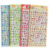 Load image into Gallery viewer, 3D Puffy Animal Stickers for Kids &amp; Girls, Kawaii Heart Stickers for Journals, Water Bottles &amp; DIY Crafts